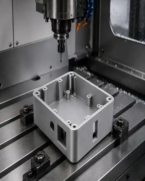 CNC machined metal enclosure for electronic enclosure design and prototyping in Bangalore, India