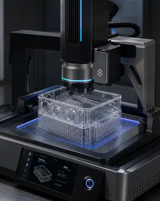 SLA resin prototype enclosure for electronic enclosure design and prototyping in Bangalore, India