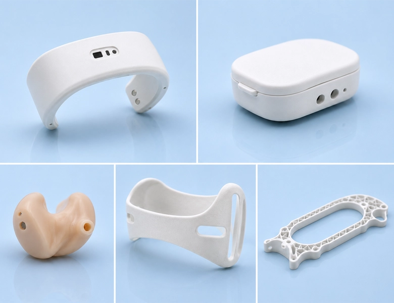 Wearable care device with 3D printed body-conforming housing tested for comfort and electronic integration