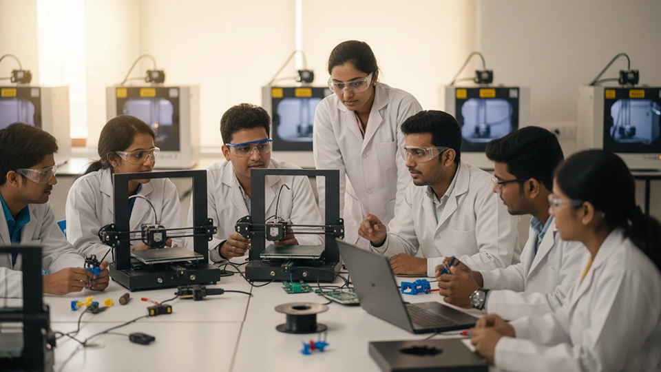 Advanced 3D printing labs supporting hands on learning prototyping and applied research programs