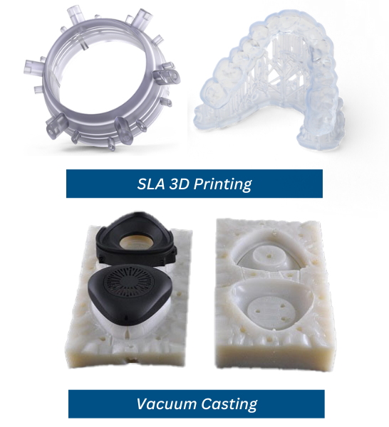 We offer top-notch SLA 3D printing and vacuum casting services in Chennai for precise prototypes.