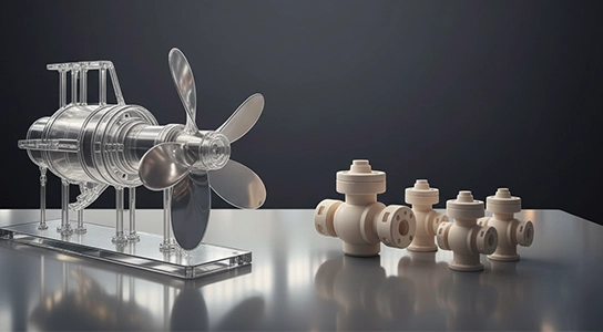 SLA 3D printing and vacuum casting in Coimbatore for shipbuilding prototypes, structural and functional parts