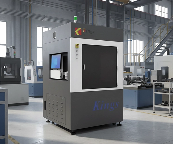 Industrial SLA 3D printer producing high accuracy components for manufacturing use